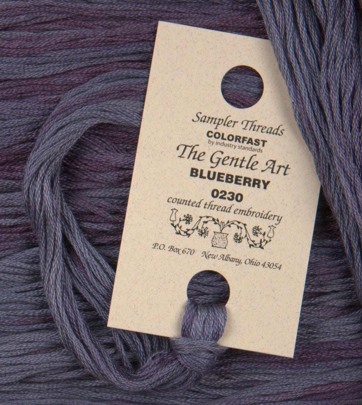 Blueberry #0230 - The Gentle Art Sampler Threads