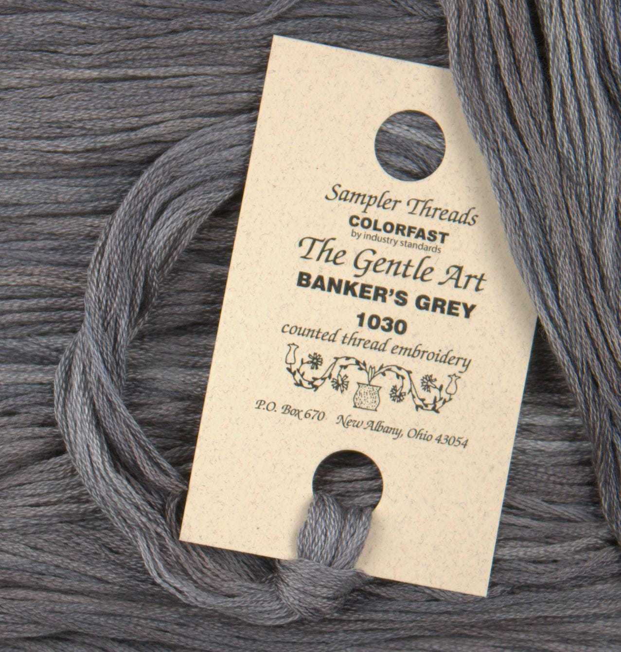 Banker's Grey #1030 - The Gentle Art Sampler Threads