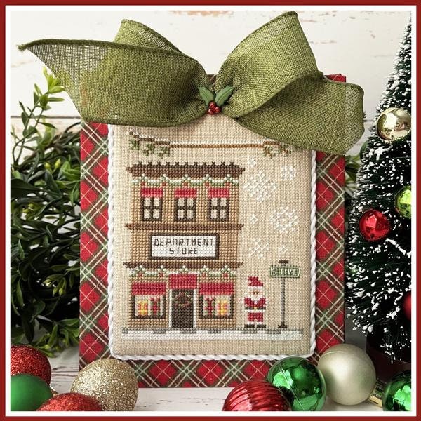 Big City Christmas Series #1 - Department Store by Country Cottage Needleworks - Cross Stitch Paper Pattern
