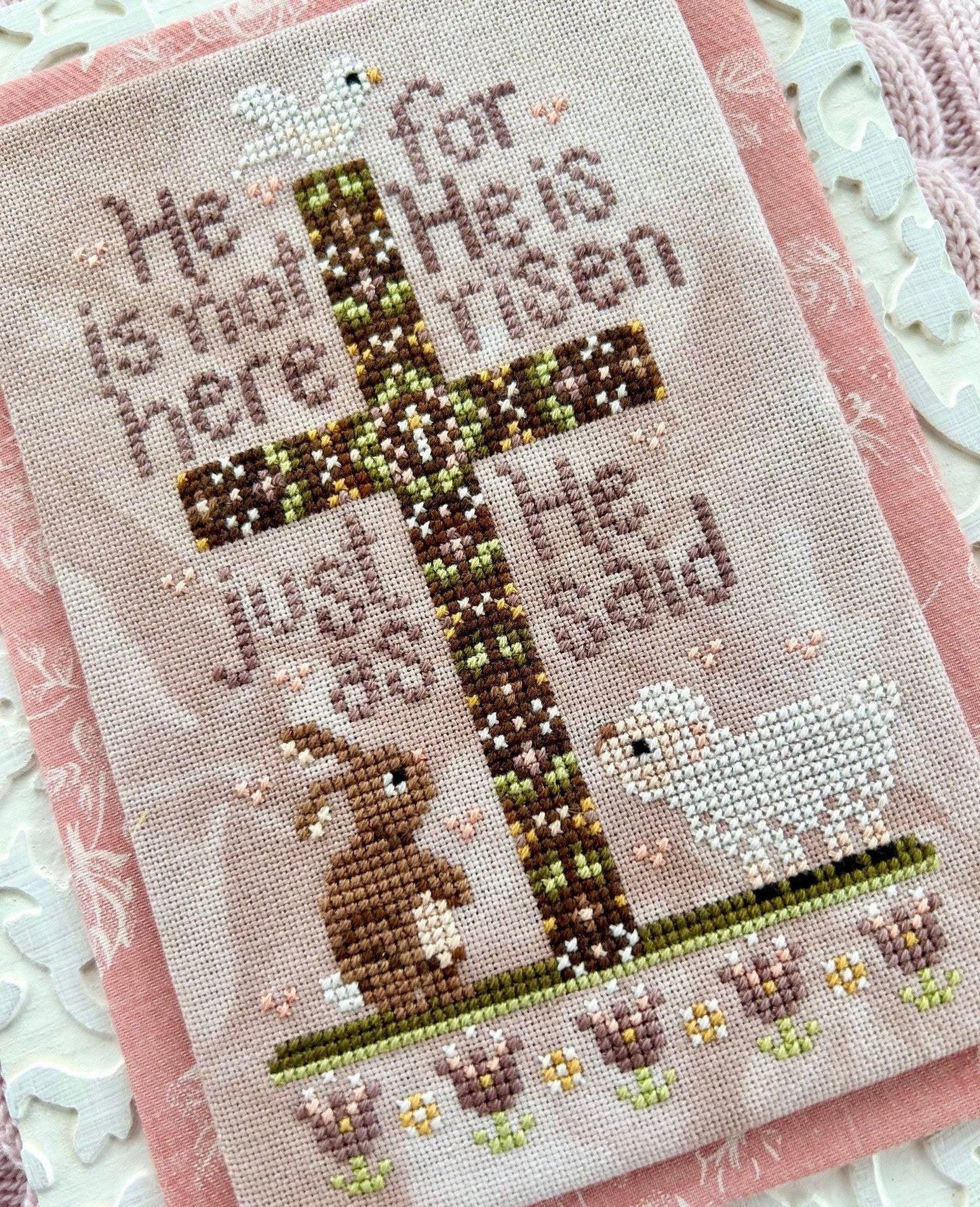 As He Said by Sweet Wing Studio - Cross Stitch Paper Pattern