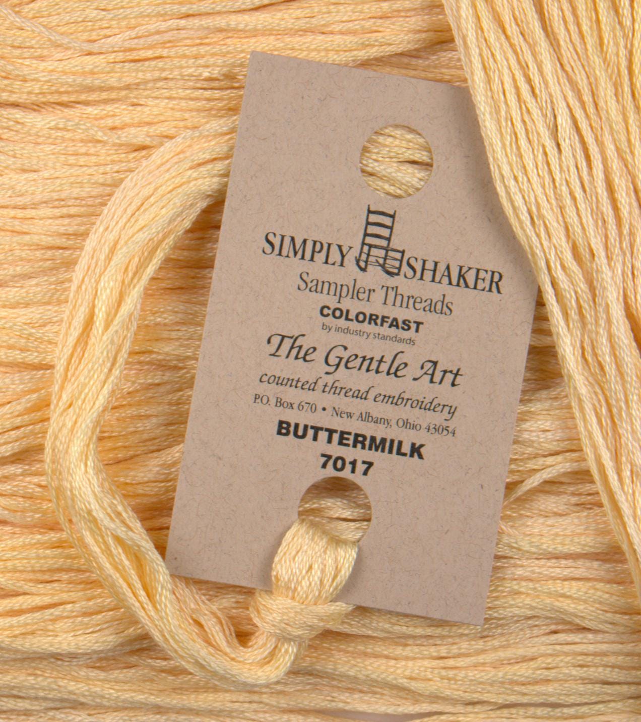 Buttermilk #7017 - The Gentle Art Simply Shaker Threads