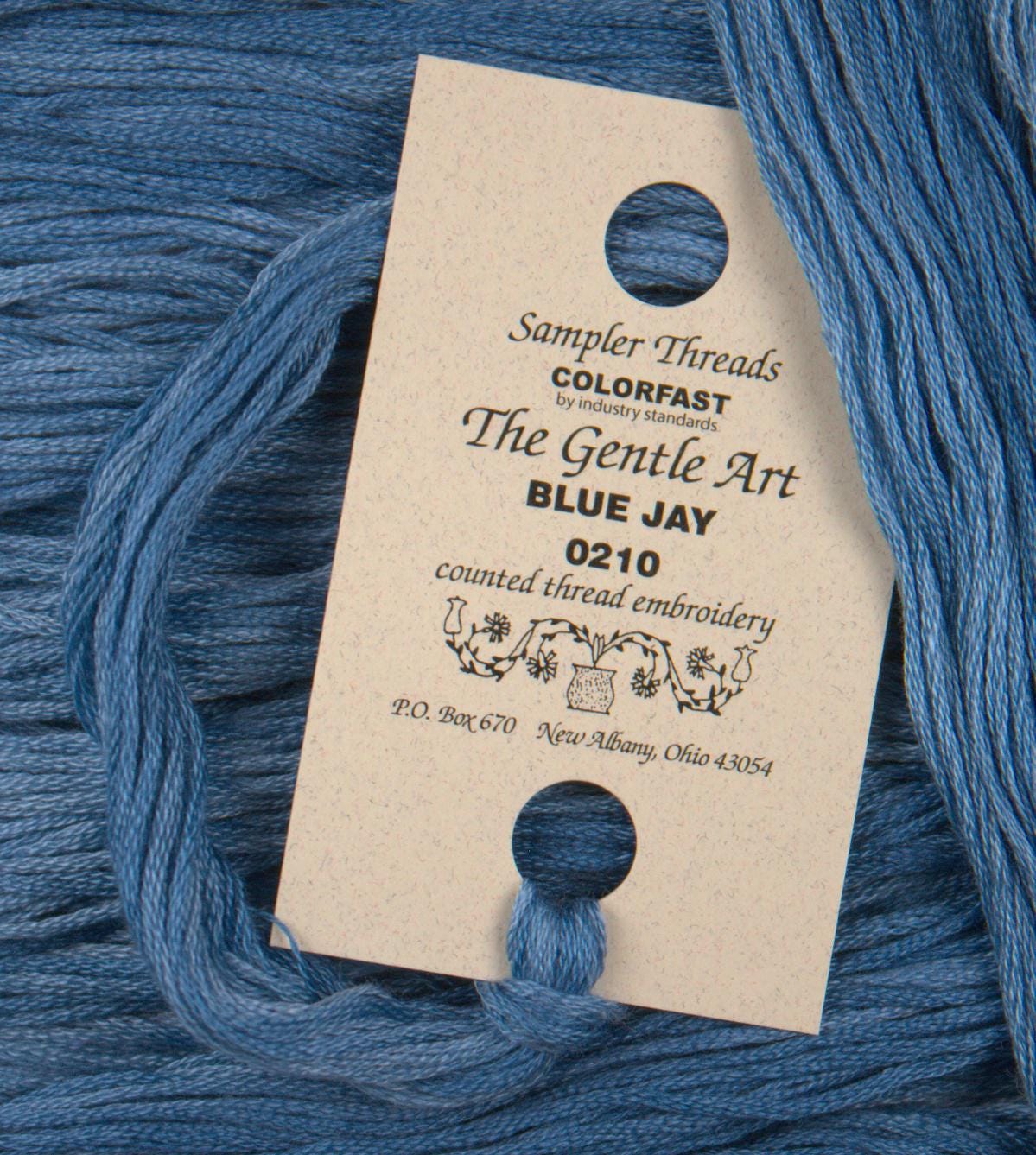 Blue Jay #0210 - The Gentle Art Sampler Threads
