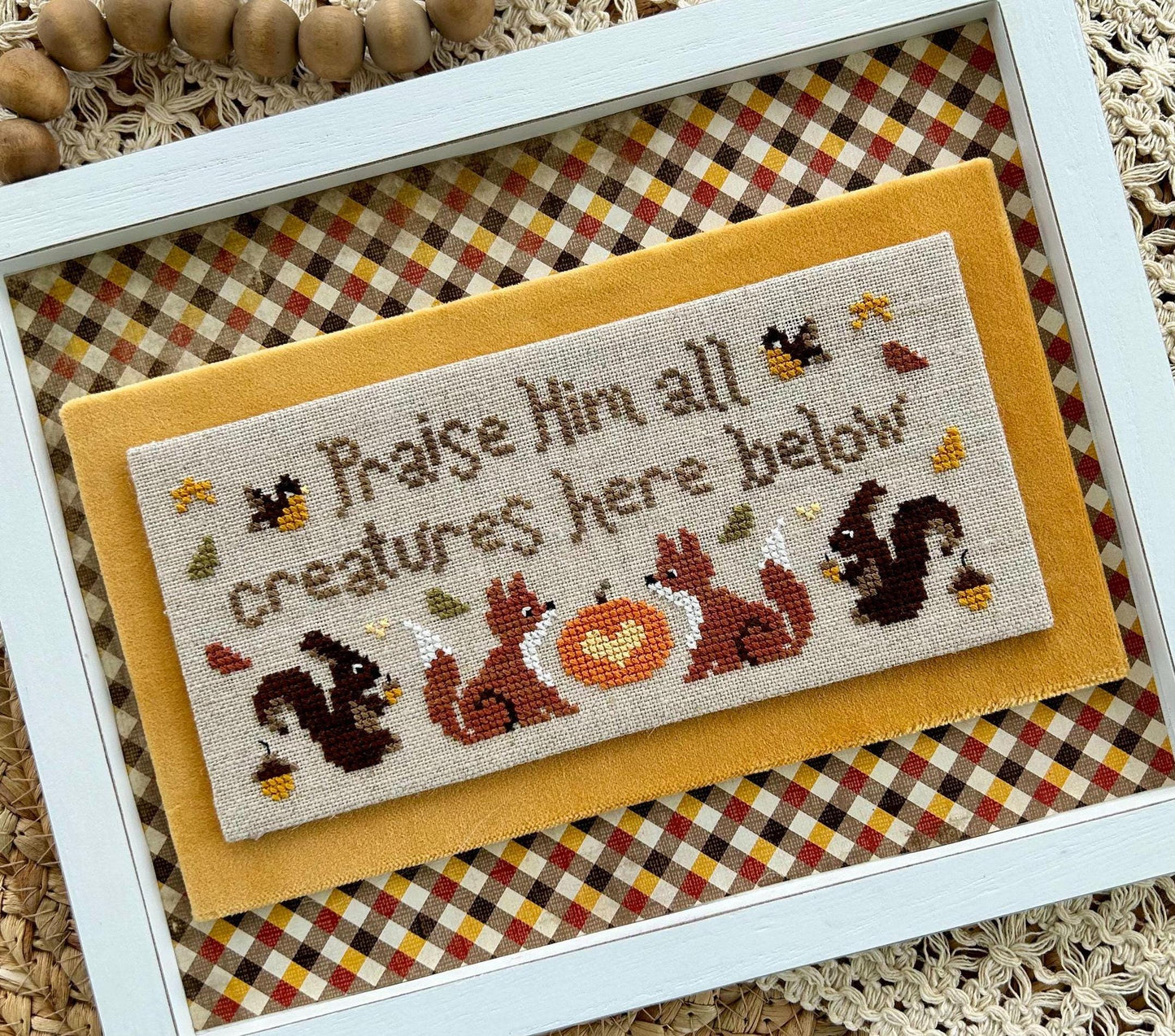 Autumn Doxology by Sweet Wing Studio - Cross Stitch Paper Pattern