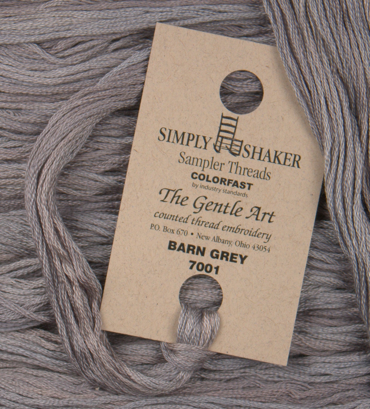 Barn Grey #7001 - The Gentle Art Simply Shaker Threads
