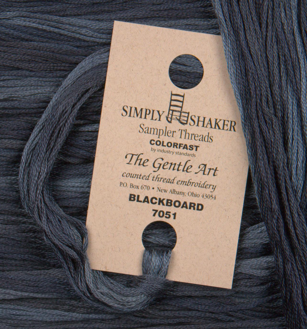 Blackboard #7051 - The Gentle Art Simply Shaker Threads