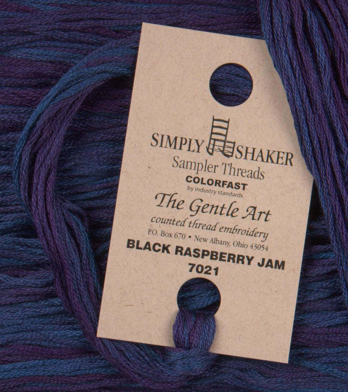 Black Raspberry Jam #7021 - The Gentle Art Simply Shaker Threads