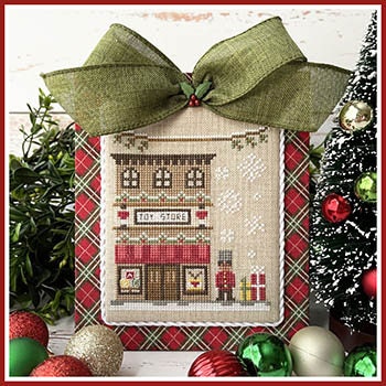 Big City Christmas Series #3 - Toy Store - Cross Stitch Paper Pattern
