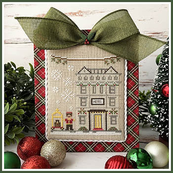 Big City Christmas Series #5 - Hotel - Cross Stitch Paper Pattern