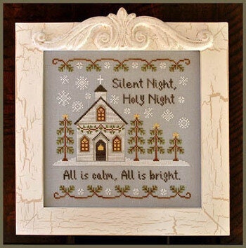 Silent Night by Country Cottage Needleworks - Cross Stitch Paper Pattern