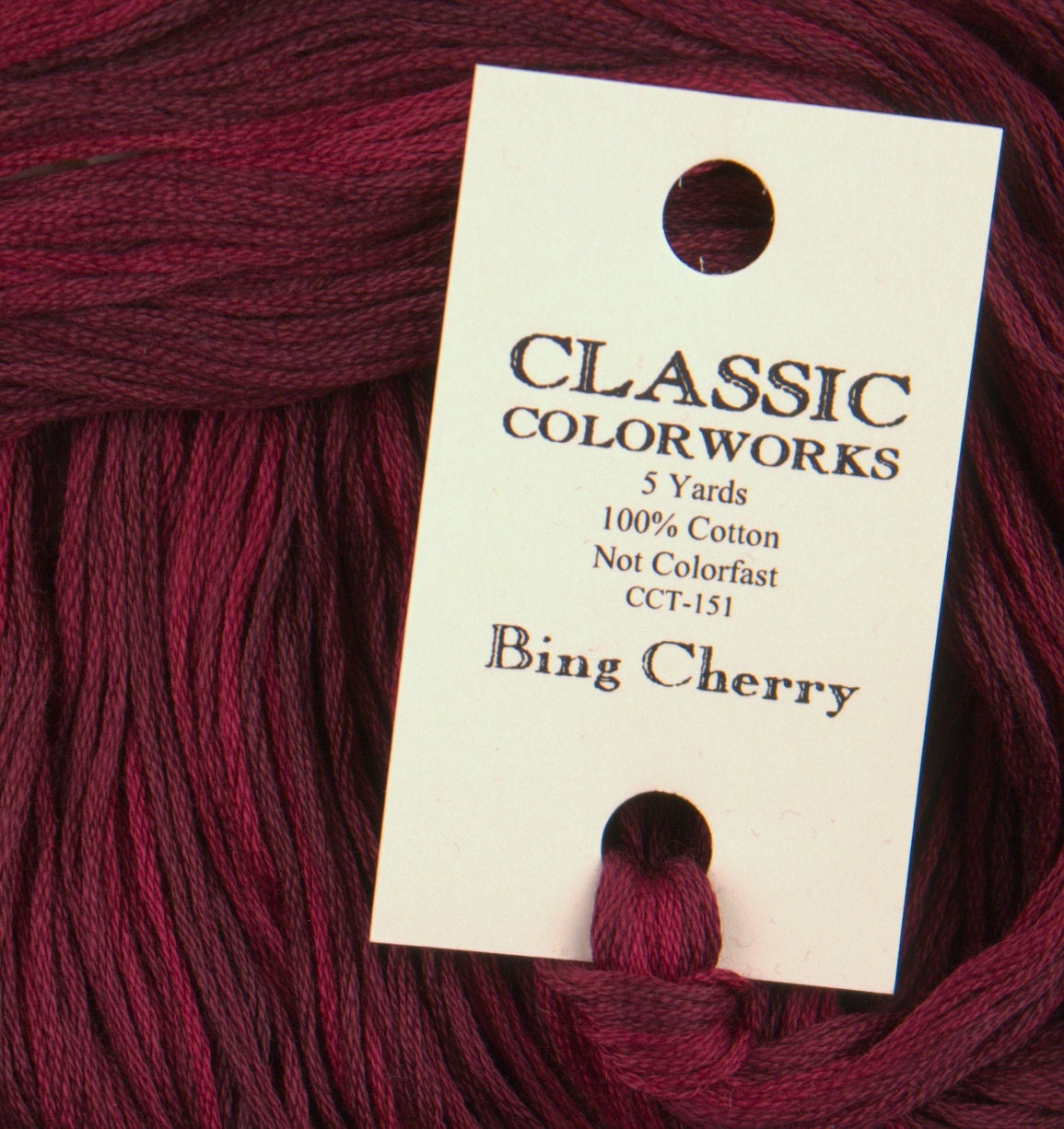 Bing Cherry - Classic Colorworks Cotton Floss