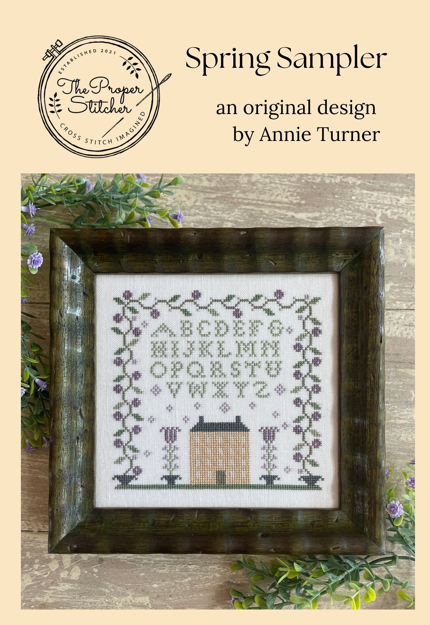 Spring Sampler - Cross Stitch Paper Pattern