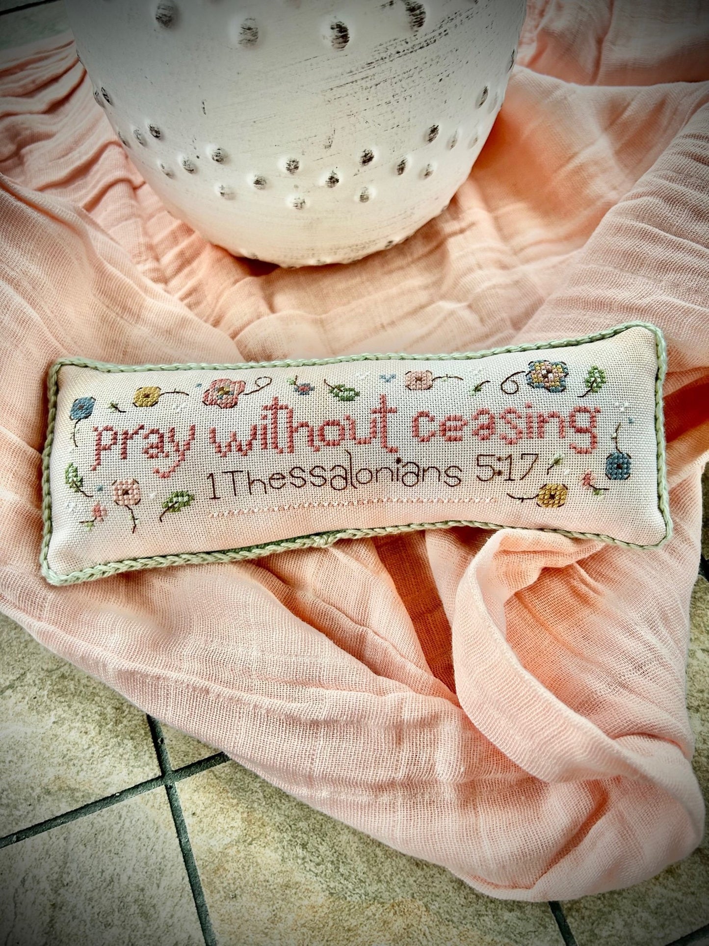 Without Ceasing - Cross Stitch Paper Pattern