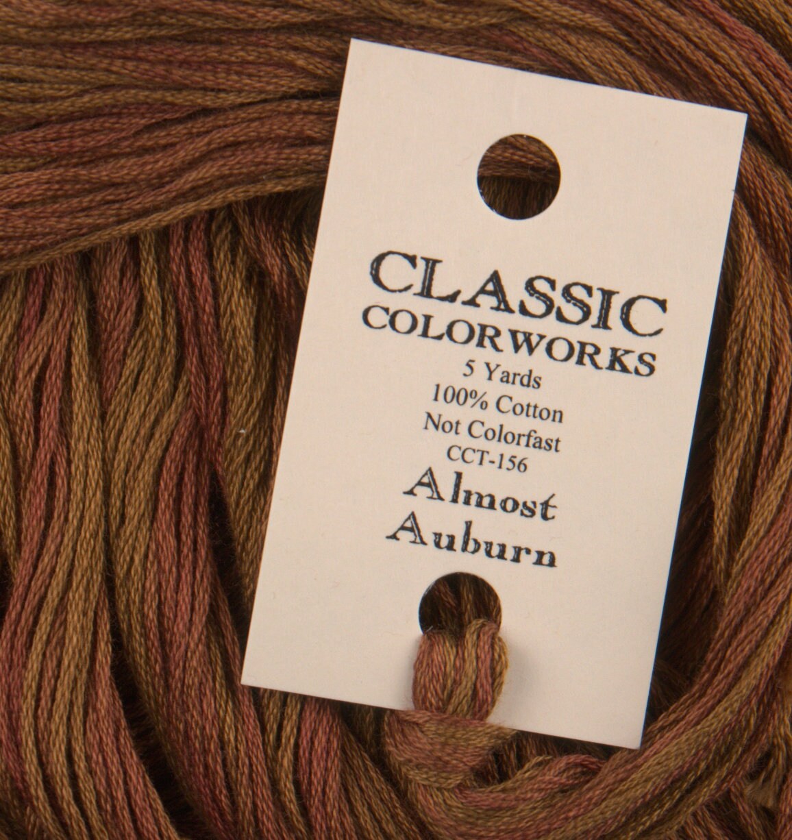 Almost Auburn - Classic Colorworks Cotton Floss