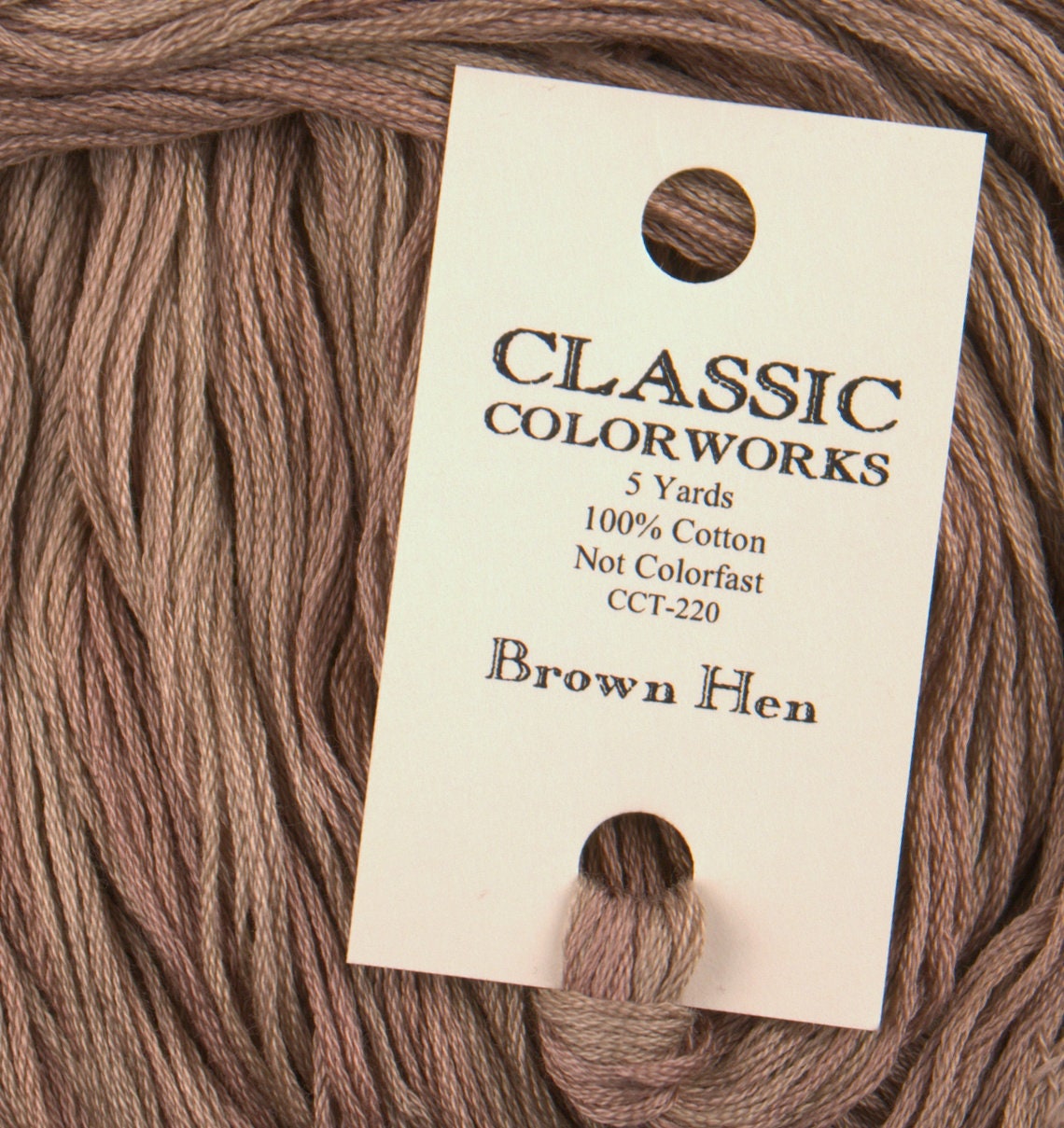 Brown Hen - Classic Colorworks Cotton Floss