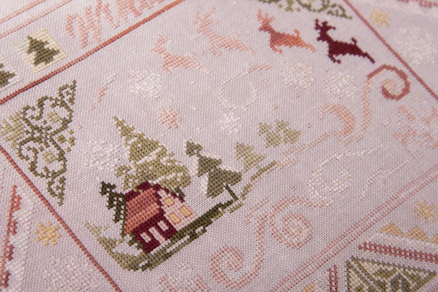 Winter Wind by Samplers and Primitives - Cross Stitch Paper Pattern
