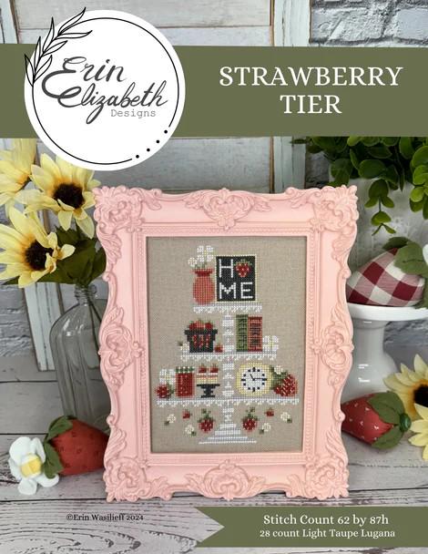 Strawberry Tier - Cross Stitch Paper Pattern