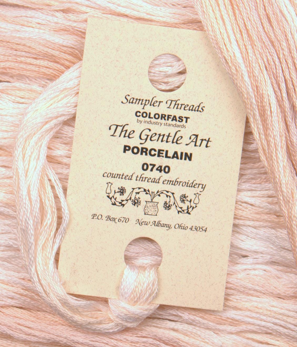 Porcelain #0740 - The Gentle Art Sampler Threads