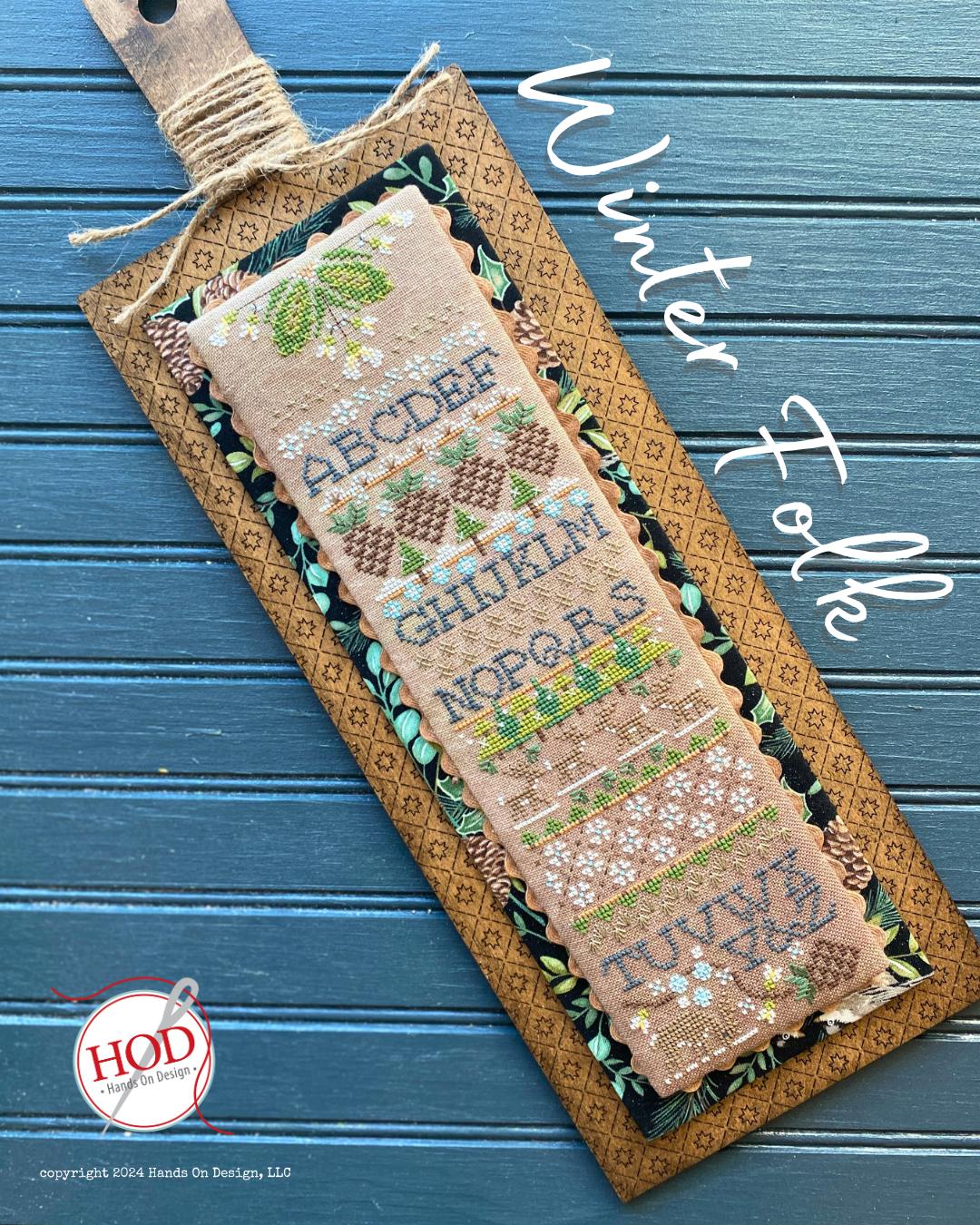 Winter Folk by Hands on Design - Cross Stitch Paper Pattern