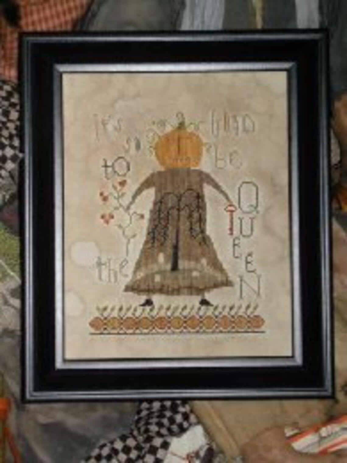 Hallowe'en Queen - Cross Stitch Paper Pattern