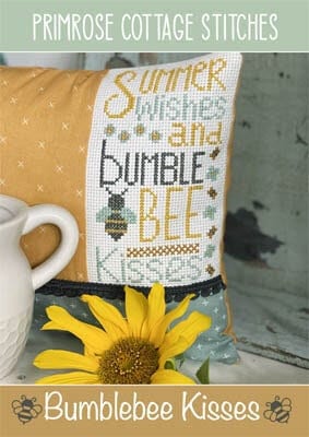 Bumblebee Kisses - Cross Stitch Paper Pattern