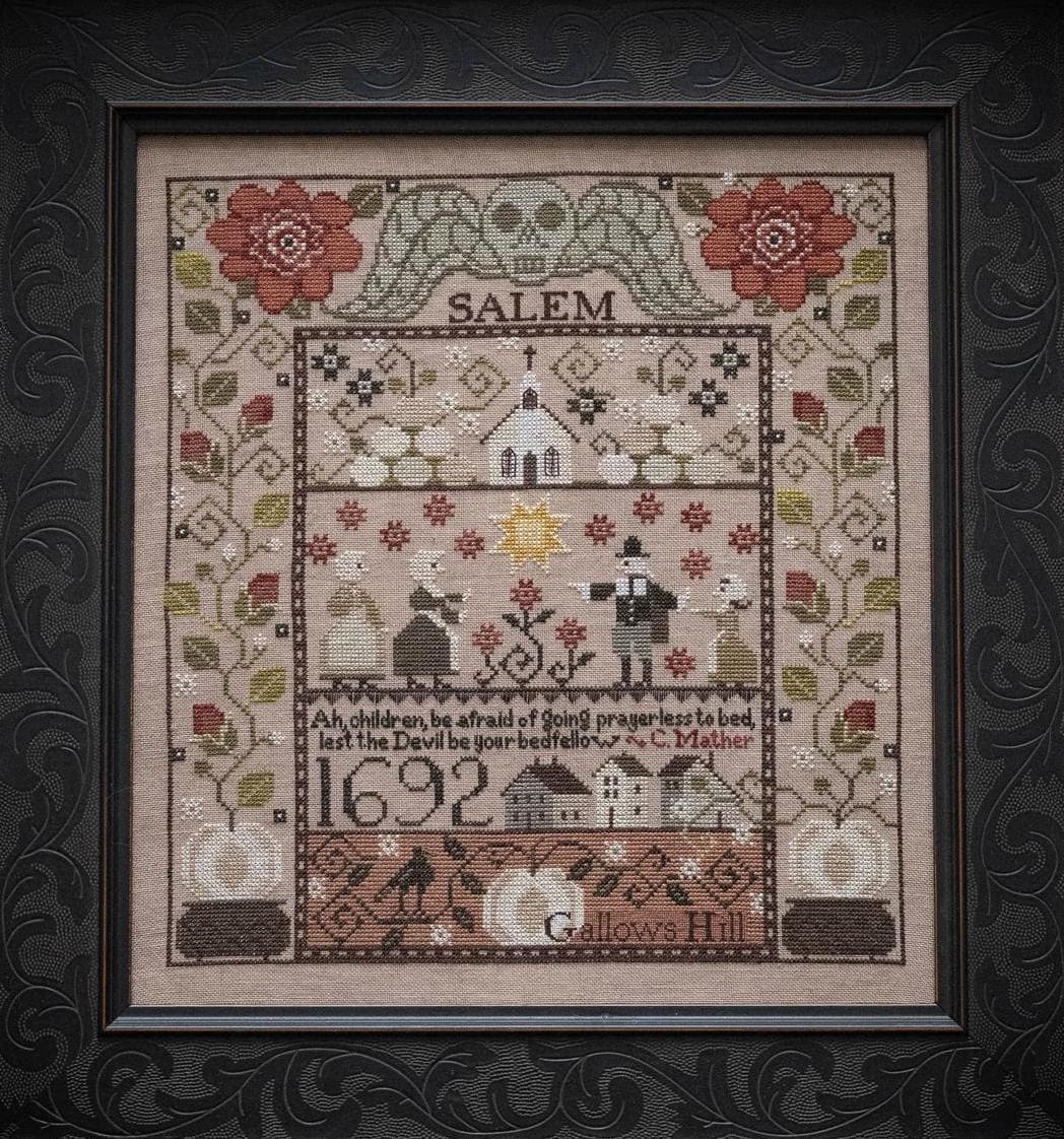 Salem Sampler by Plum Street Samplers - Cross Stitch Paper Pattern