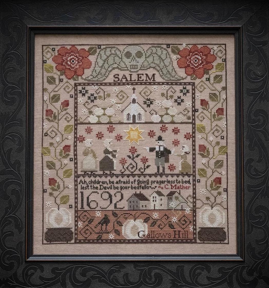 Salem Sampler by Plum Street Samplers - Cross Stitch Paper Pattern