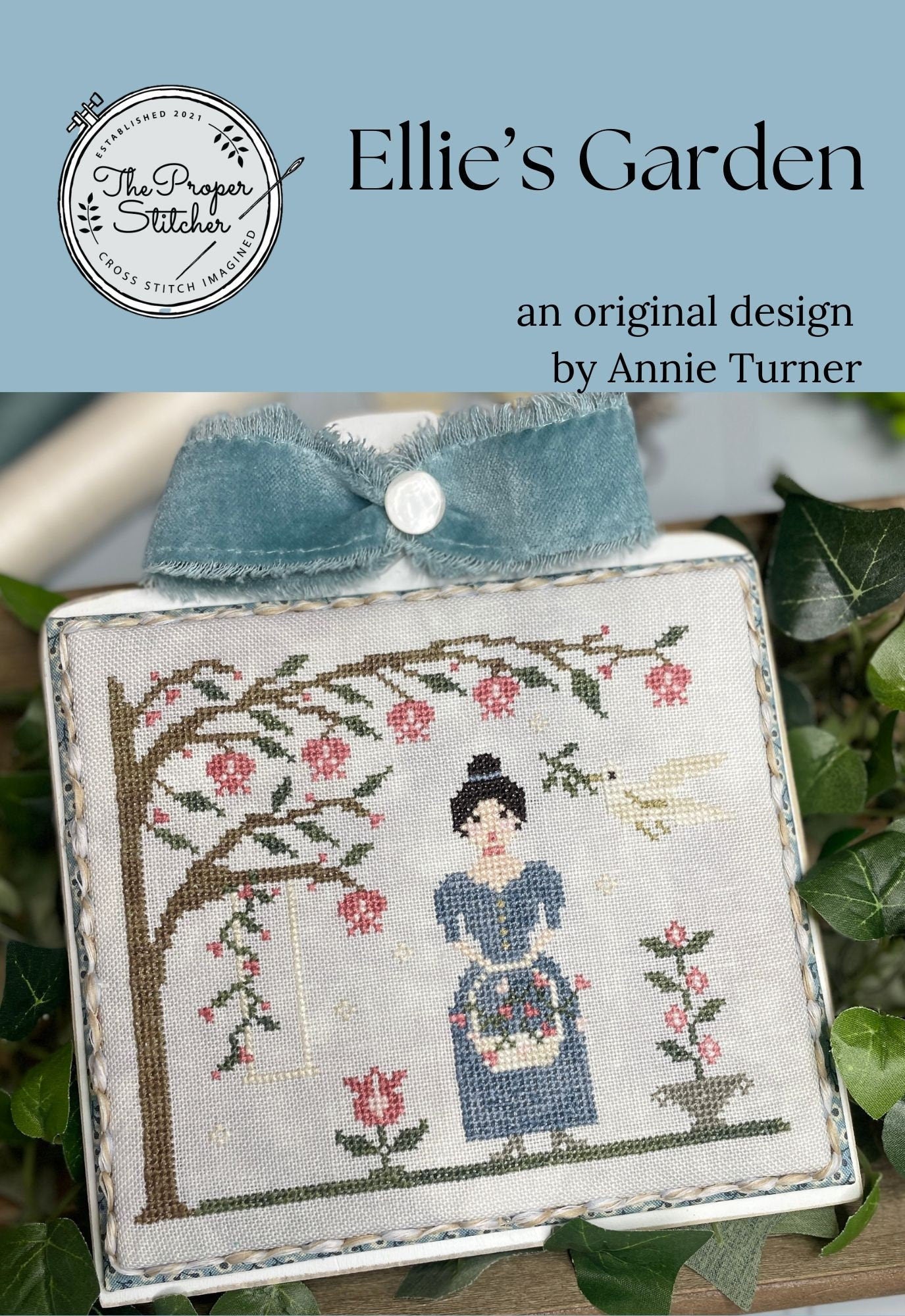 Ellie's Garden - Cross Stitch Paper Pattern