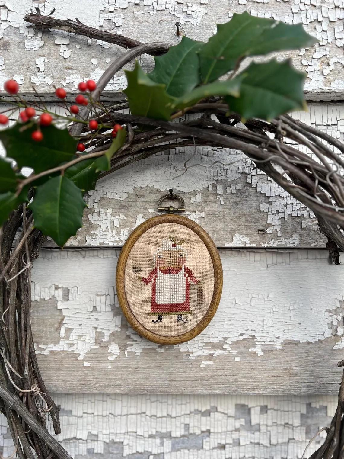 Cookie Klaus by Notforgotten Farm - Cross Stitch Paper Pattern