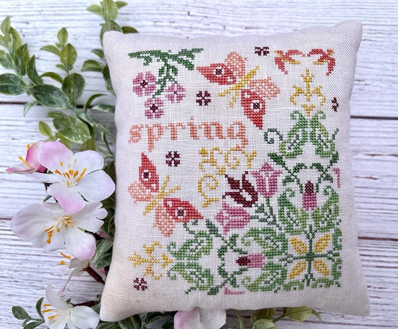 Spring Sunshine by Jan Hicks Creates - Cross Stitch Paper Pattern
