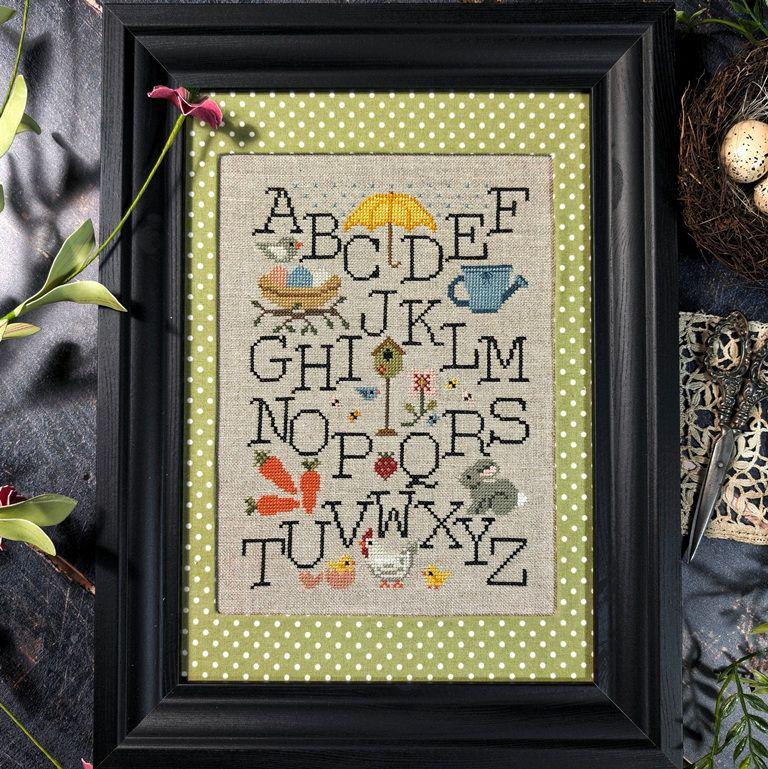 Spring Sampler by Puntini Puntini - Cross Stitch Paper Pattern
