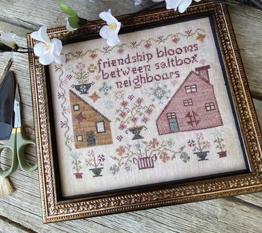 Friendship Blooms by Pansy Patch Quilts and Stitchery - Cross Stitch Paper Pattern