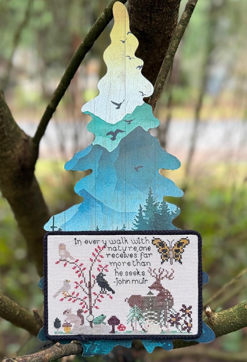 Walk with Nature - Cross Stitch Paper Pattern