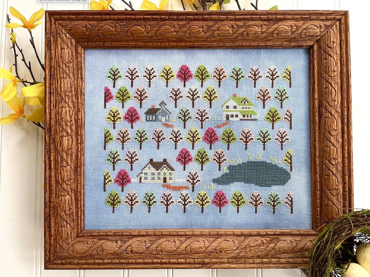 Anne's Orchard by Petal Pusher - Cross Stitch Paper Pattern