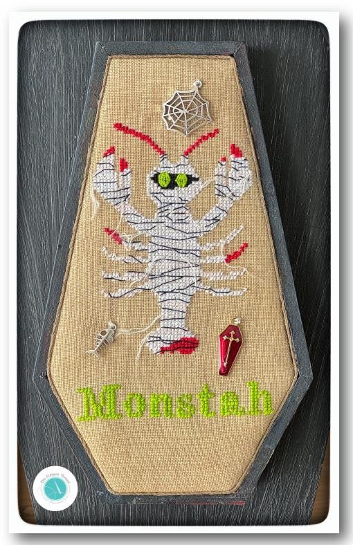 Monstah by The Elegant Thread - Cross Stitch Paper Pattern