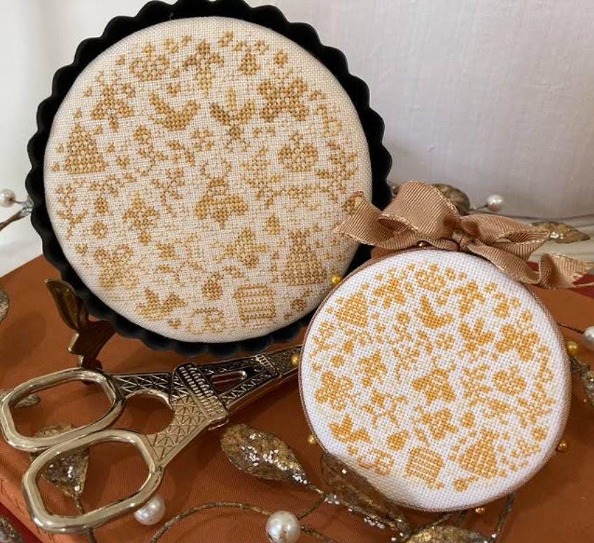 A-Round Bees by JBW Designs - Cross Stitch Paper Pattern