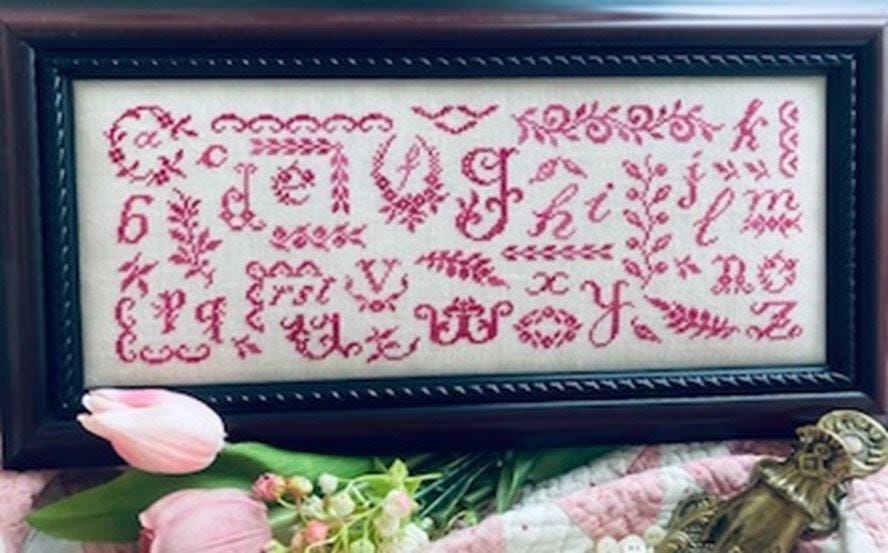 Le Petite Lettres by JBW Designs - Cross Stitch Paper Pattern