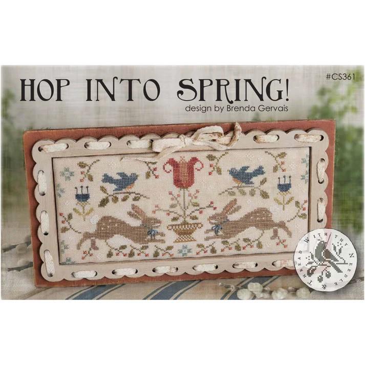 Hop Into Spring by With Thy Needle & Thread - Cross Stitch Paper Pattern