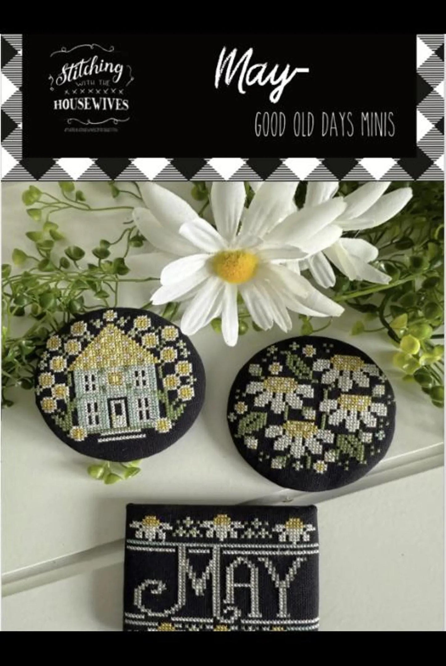 Good Old Days Minis - May - by Stitching with the Housewives - Cross Stitch Paper Pattern