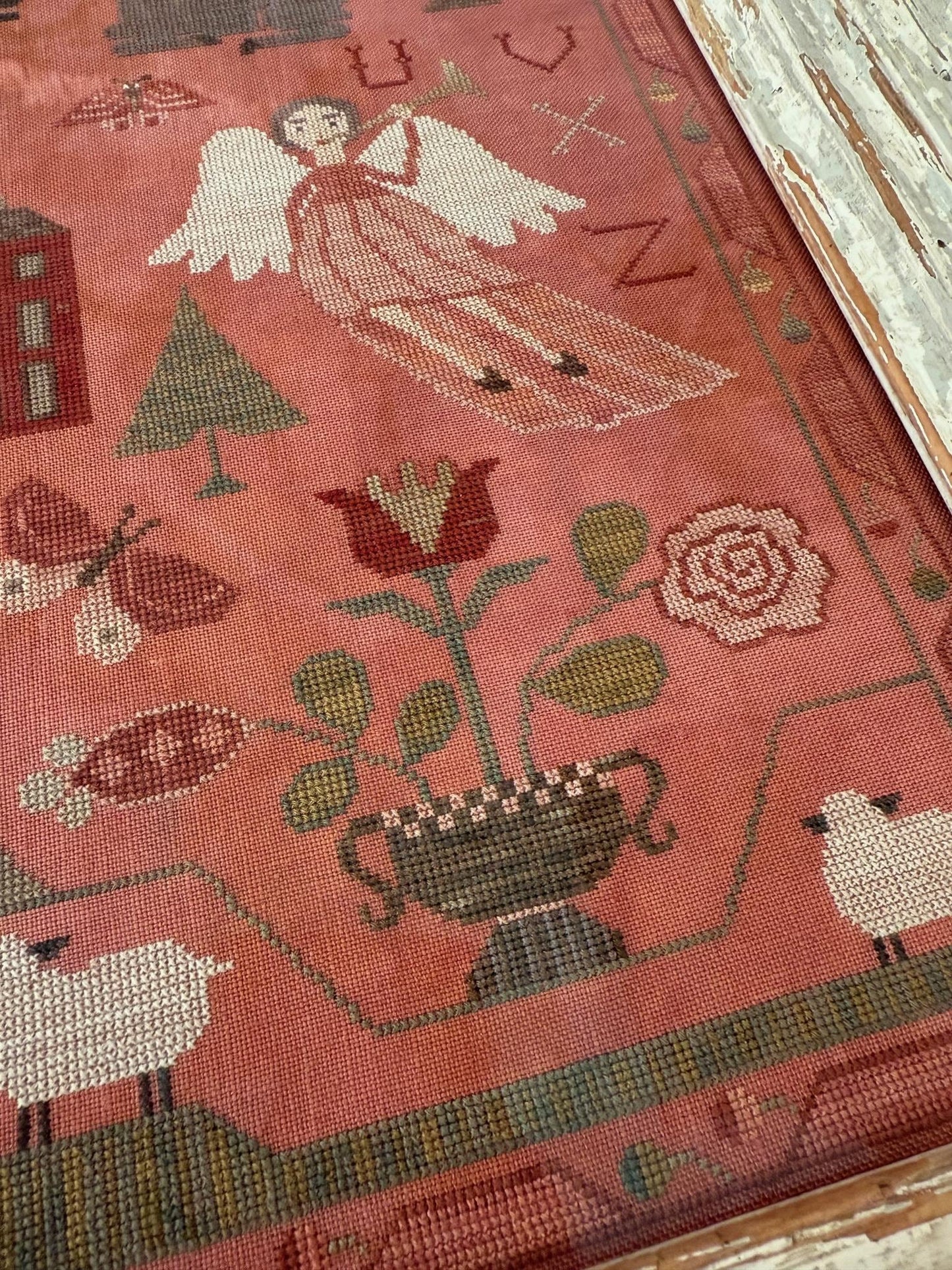 Wren Sampler by Teresa Kogut - Cross Stitch Paper Pattern