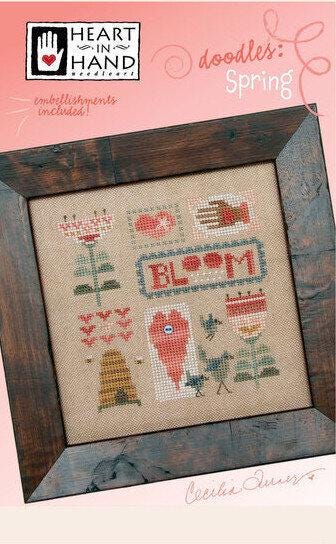 Doodles: Spring by Heart in Hand Needleart - Cross Stitch Paper Pattern