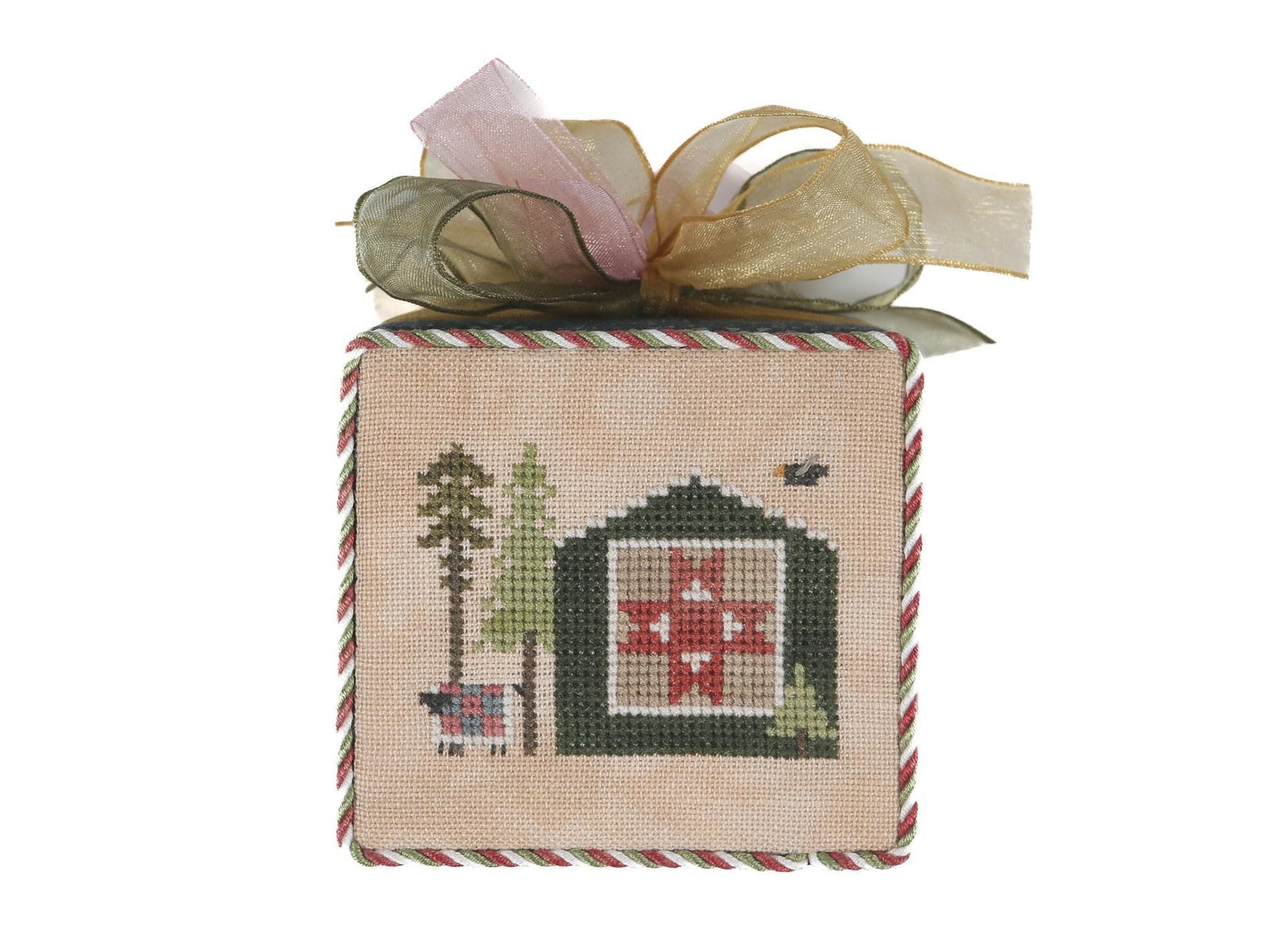 Quilted Frill - Cross Stitch Paper Pattern