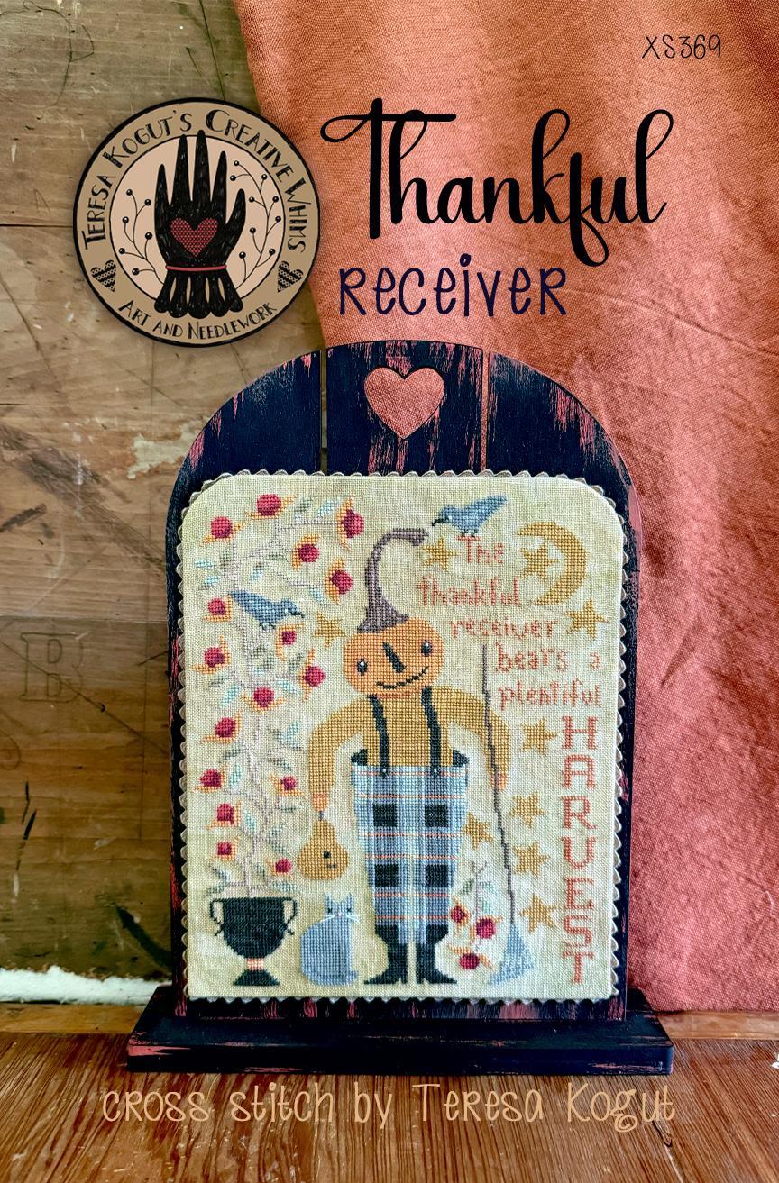 Thankful Receiver by Teresa Kogut - Cross Stitch Paper Pattern