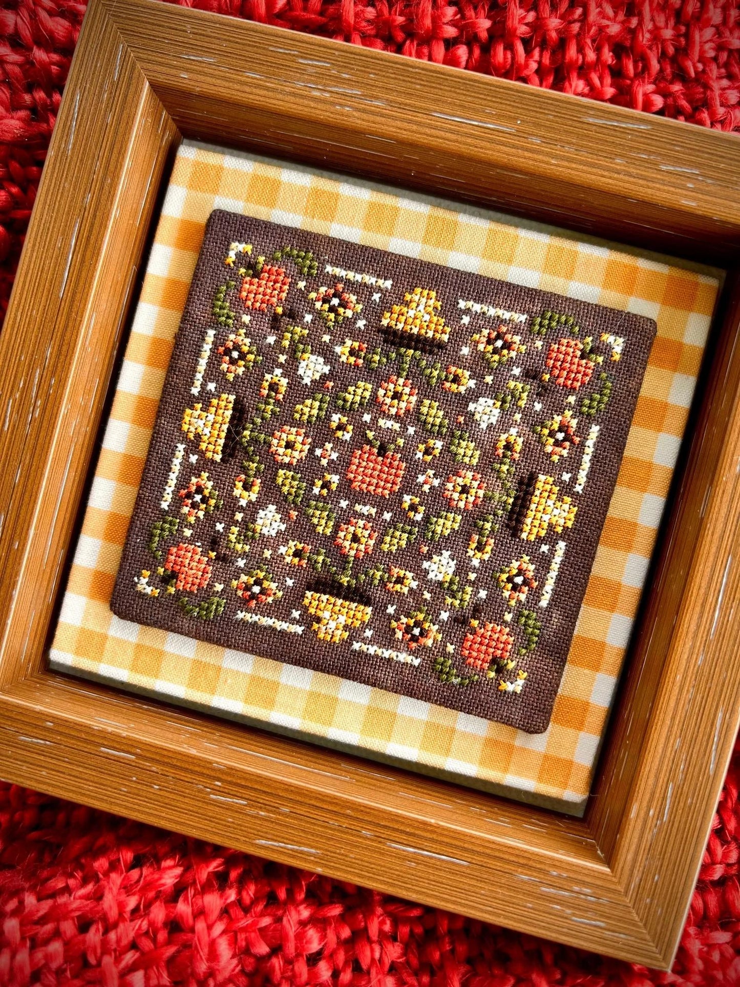 Petite Pumpkin Potpourri - Cross Stitch Paper Pattern