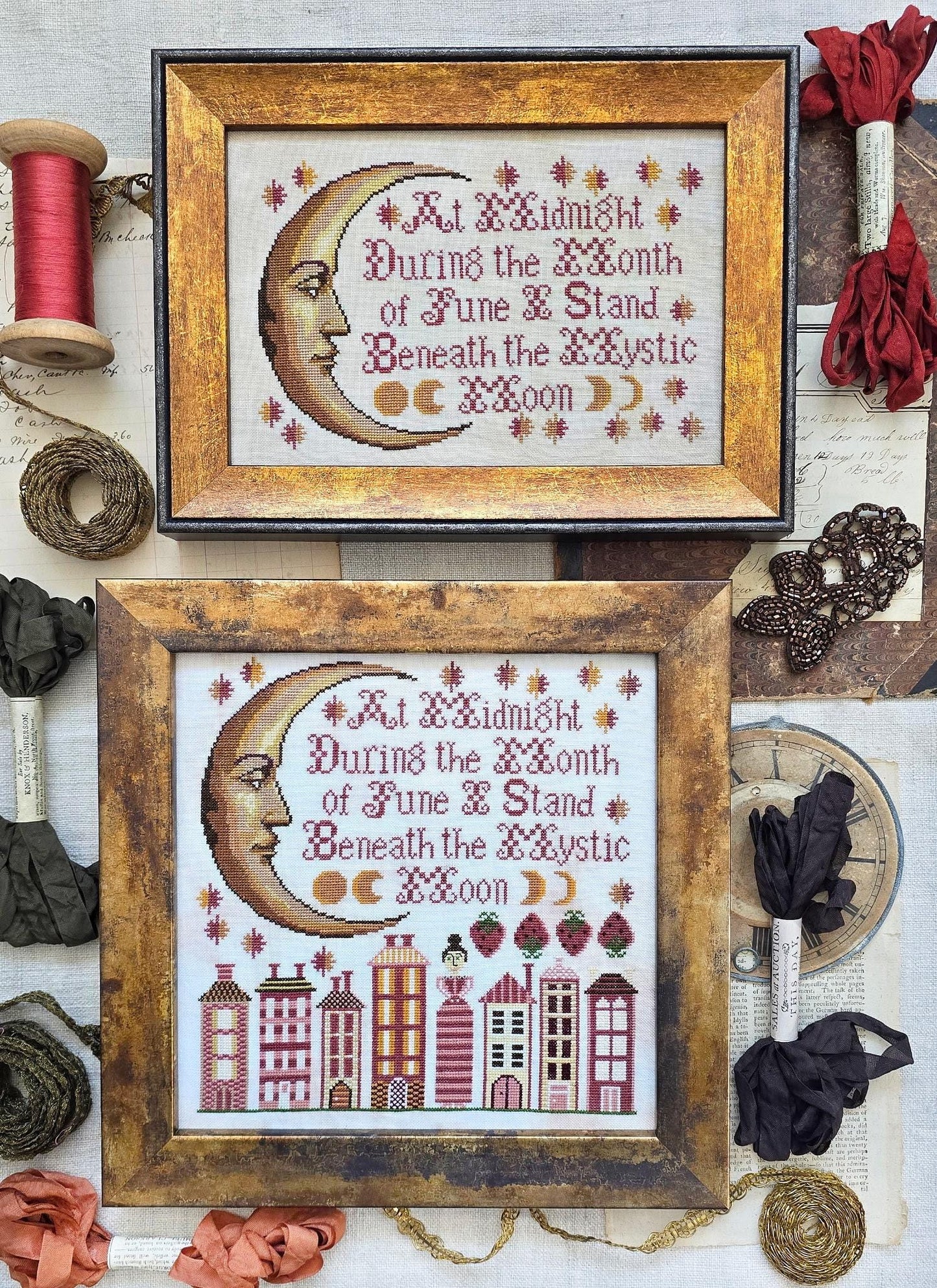 Mystic Moon - Cross Stitch Paper Pattern
