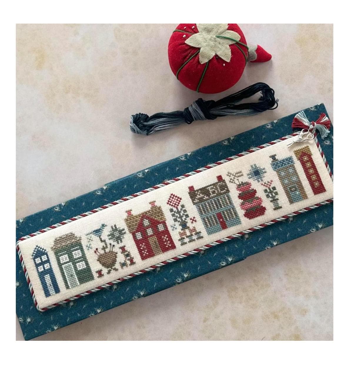Needleworker's Tiny Town - Cross Stitch Paper Pattern