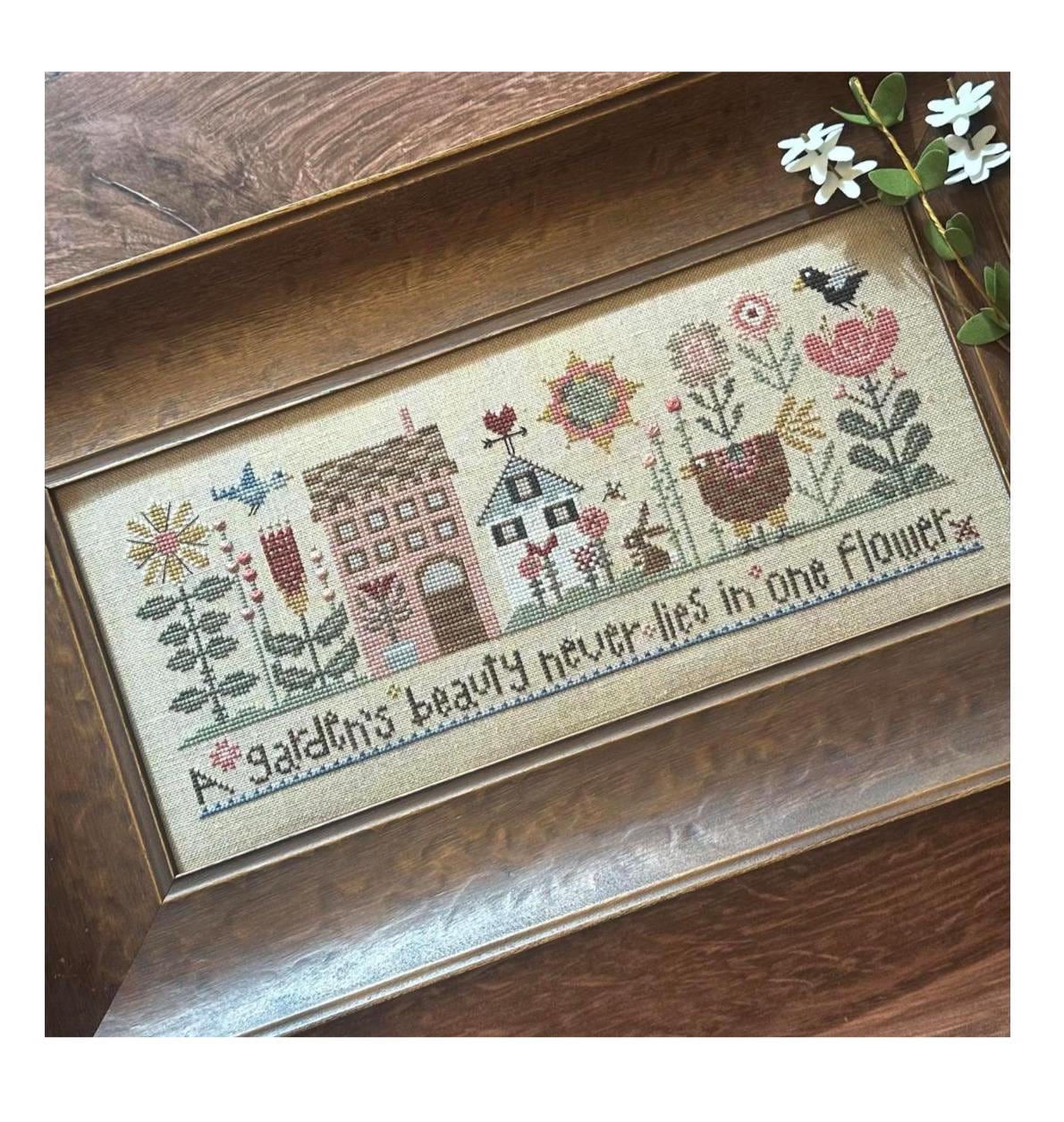 A Garden's Beauty - Cross Stitch Paper Pattern