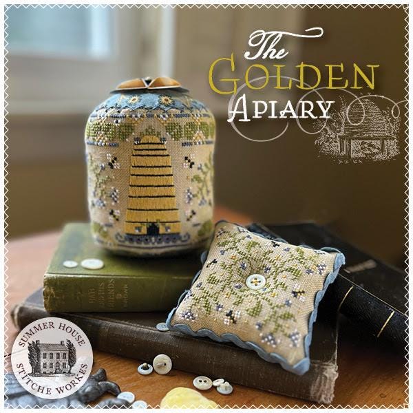 PREORDER! The Golden Apiary by Summer House Stitche Workes - 2026 Nashville Needlework Market