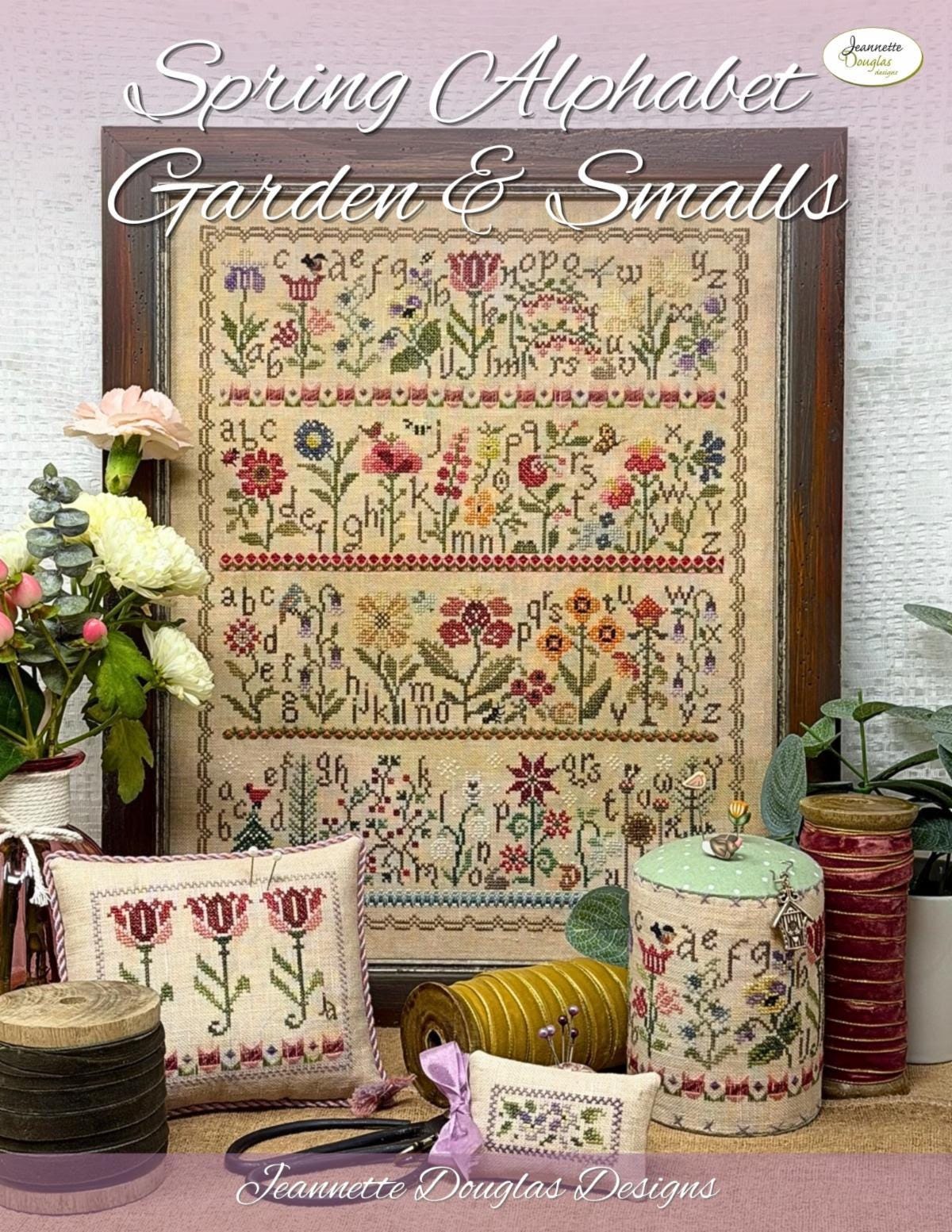 PREORDER! Spring Alphabet Garden & Smalls - 2026 Nashville Needlework Market