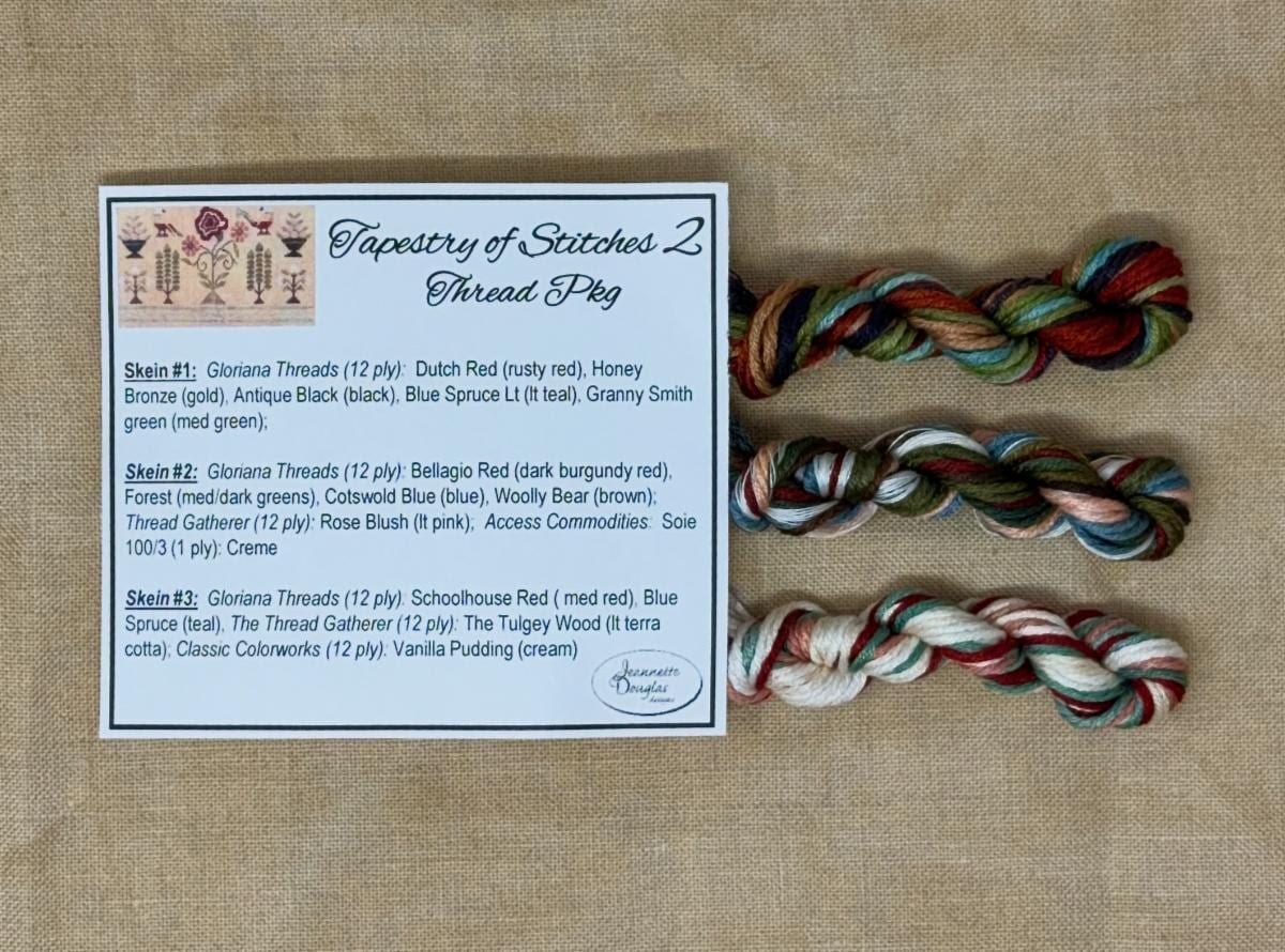 PREORDER! Floss Pack for Tapestry of Stitches 2 - 2026 Nashville Needlework Market