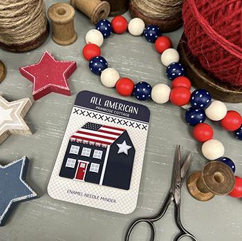 All American Needle Minder by Primrose Cottage Stitches